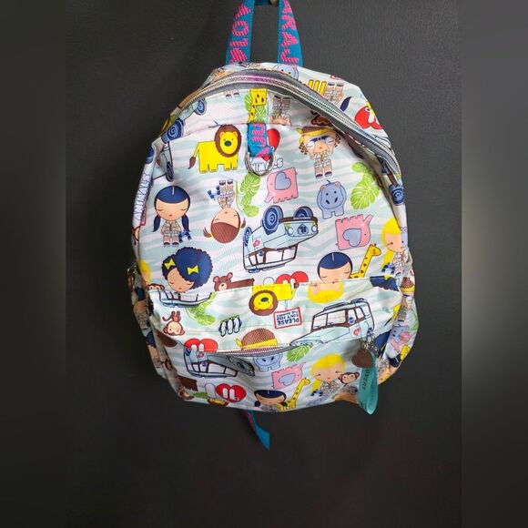 Harajuku Lovers Fatal Attraction To Cuteness Small Backpack Tablet Padded 14x10 - Picture 8 of 12